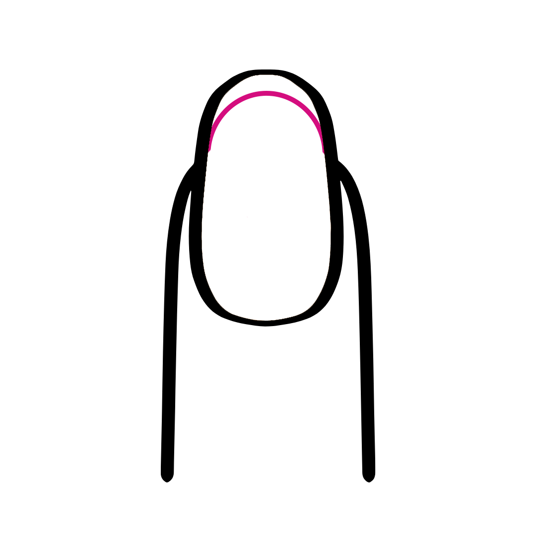 Mon nail art double French manucure - étape 1