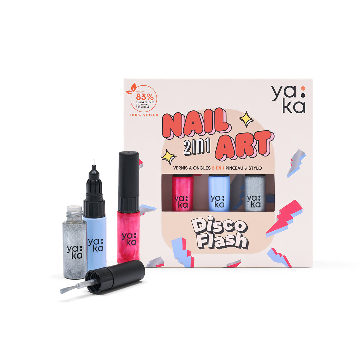 Coffret vernis à ongles 2en1 - Disco Flash - NEW