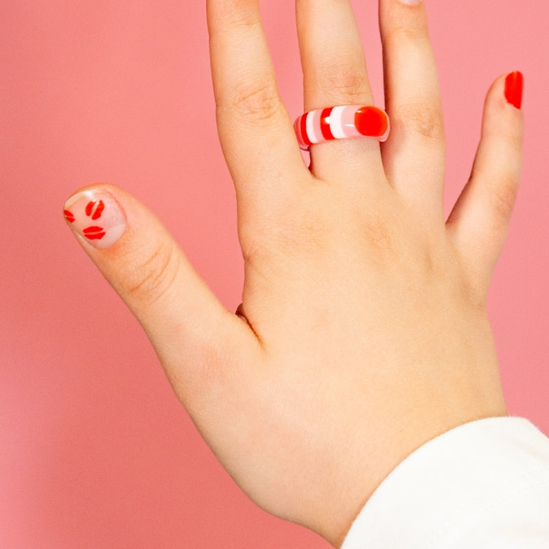 Mon nail art bisou en toute facilité