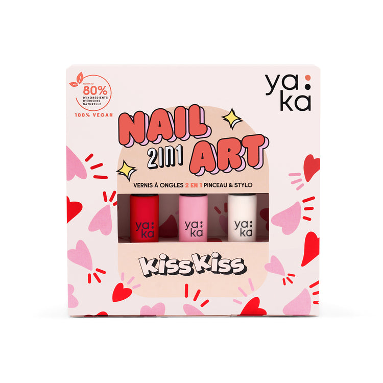 Coffret vernis à ongles Kiss Kiss YAKA