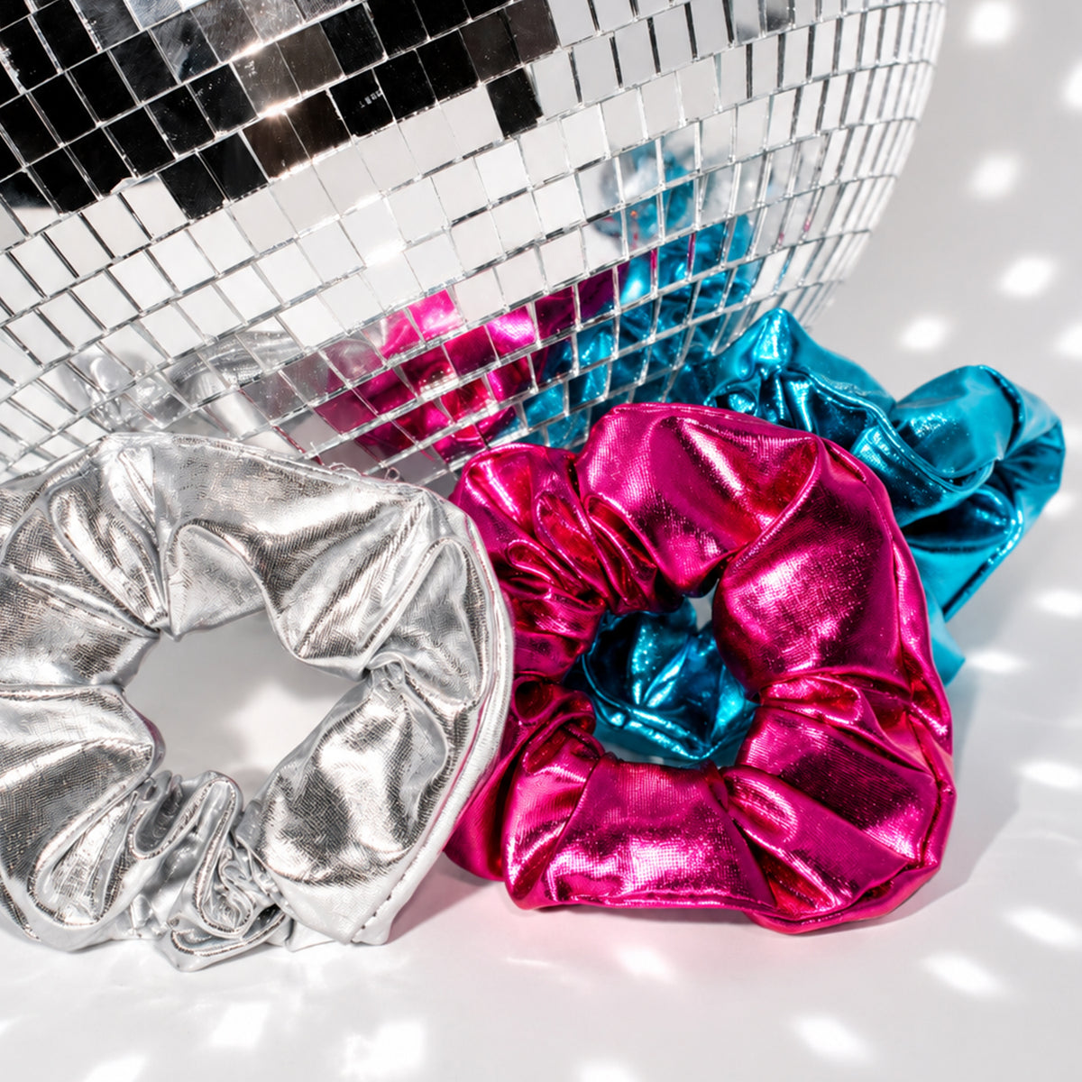 Lot de 3 chouchous Disco Flash