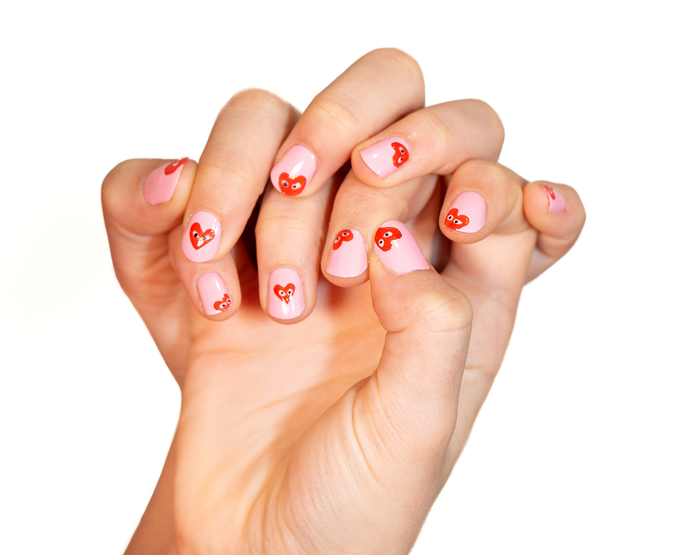 Mon tuto nail art pour faire un coeur Kawaï