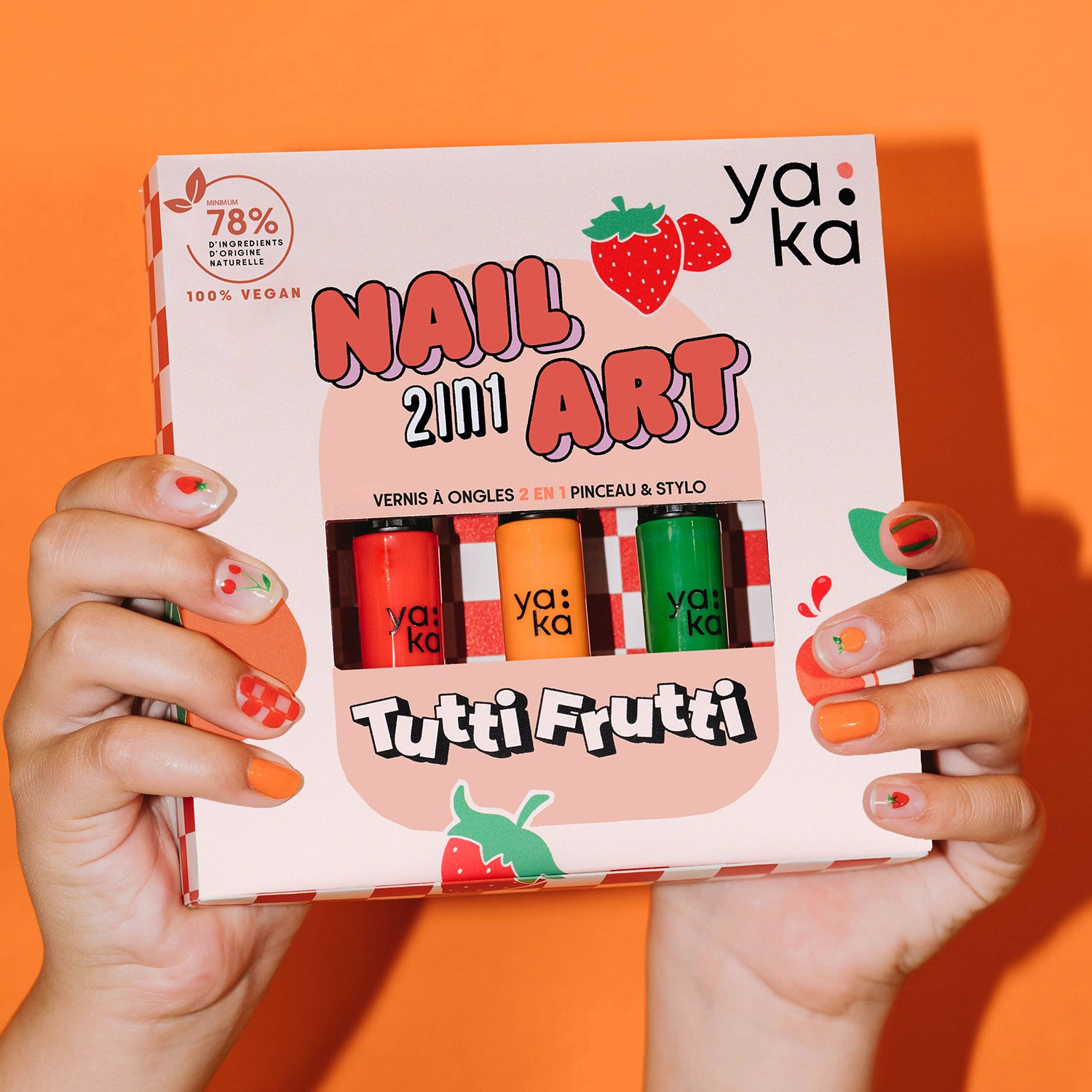 Coffret vernis à ongles 2en1 - Tutti Frutti - ÉDITION LIMITÉE - NEW