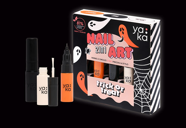 coffret de vernis à ongles Trick or Treat Halloween YAKA