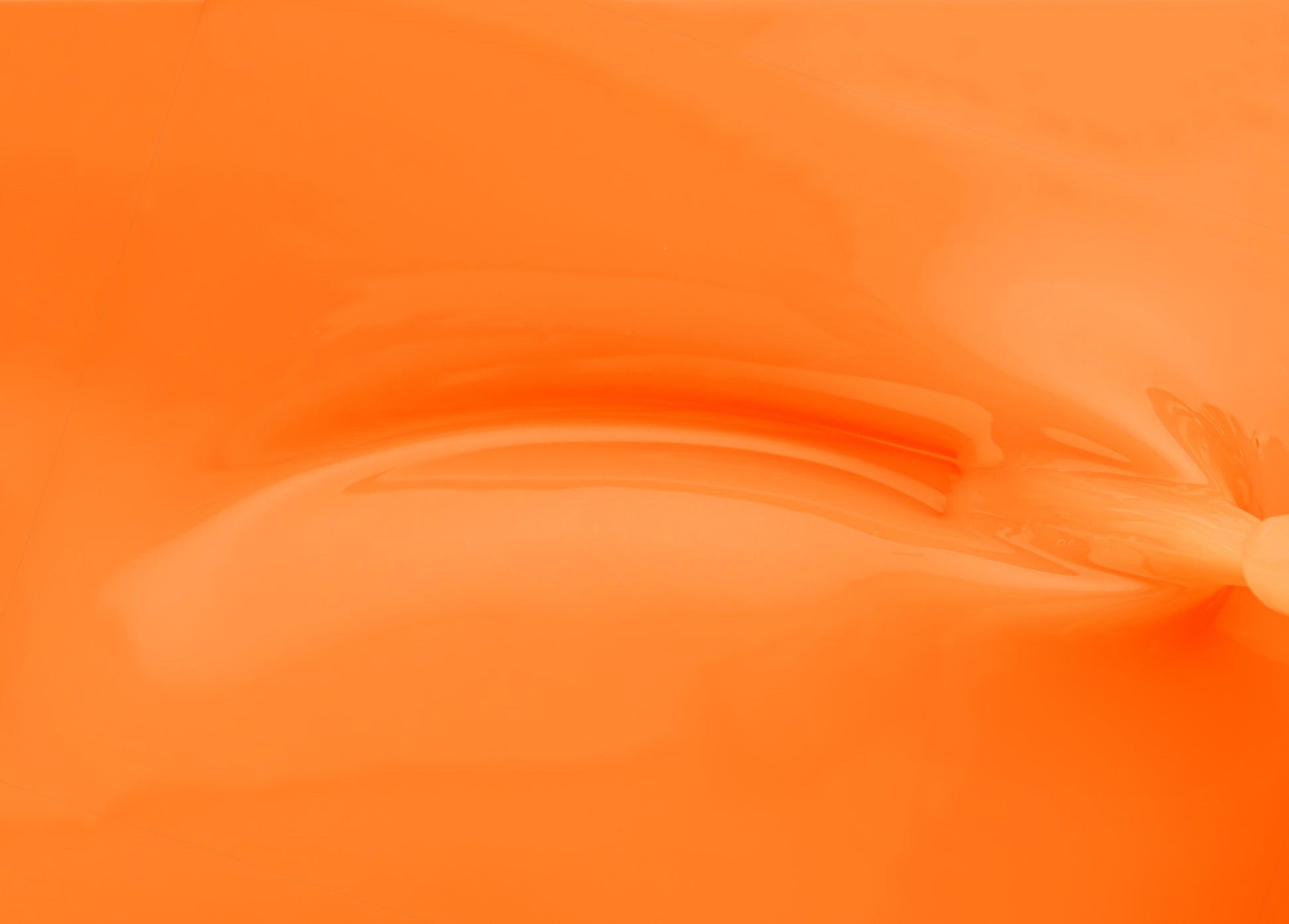 Couleur vernis à ongle Orange pressée